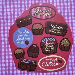 Vintage Chocolate Scratch Sniff Stickers & Stationery Hallmark Trend Scholastic
