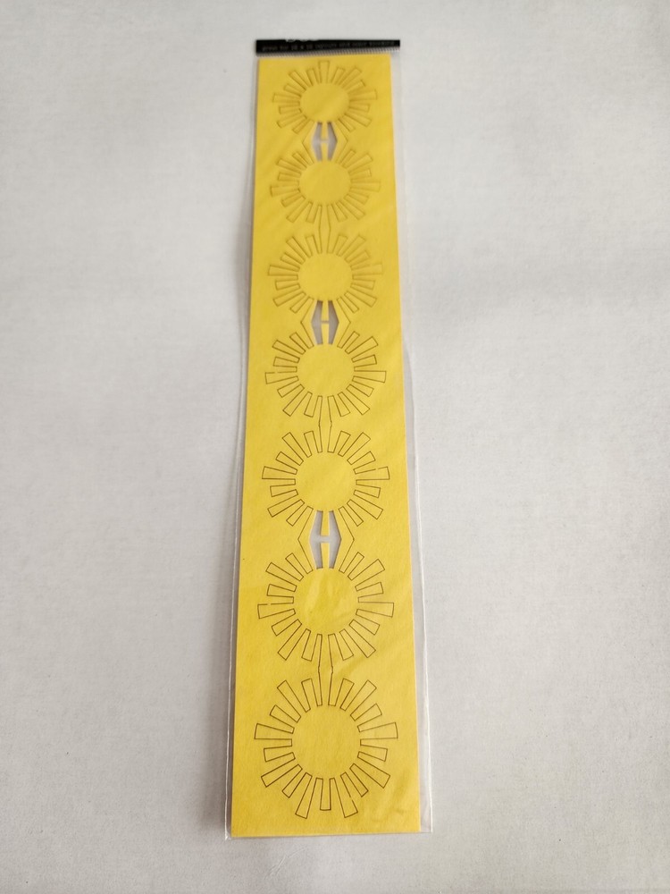 Sun Border – Die Cut Laser Cut New – Deluxe Cuts Scrapbooking Retired #23