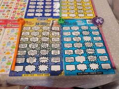 Vintage Y2K Sandylion Girls Peace Groovy Sticker Sheet Stationary Pencil Lot