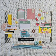 Yummy 12×12 Scrapbook Kit The Sweetest Thing by Recollections & Others