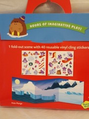 Mindware Penguins Stickers 40 Count With Fold Out Winter Scene