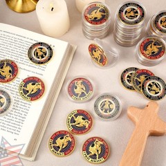 Put On The Whole Armor Of God Coins Bulk Christian Metal Coins Gifts 100 Pcs