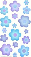 U Choose💋Flower Scrapbook Stickers Jolee’s Paper House Crafts Rose Daisy Floral
