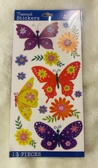 Sticko – Themed Stickers – Paper Butterflies – 13 pcs