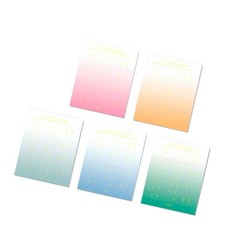10 Sheets Index Stickers Adhesive Tabs Monthly Calendar Stickers Monthly Tabs