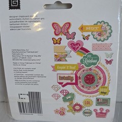 Basic Grey – Scrapbooking Junk Journal Die-Cuts and Embellishments Lot Of 6