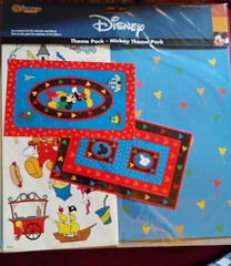 NEW Sandylion Disney Theme Scrapbooking And Sticker Pack Kit Mickey & Friends