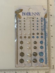 BoBunny Bo Bunny Jewels POWDER MOUNTAIN 2012 Gems Gemstones Rhinestones Stickers