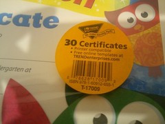 TREND Kindergarten Certificate 30 Owl-Stars Certificates & Diplomas 8 1/2 X 11″
