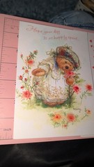 Vintage Hallmark Mary’s Bears Mary Hamilton Valentine Greeting Card Unused