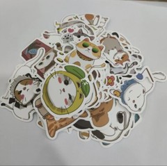 Cute Cat Vinyl Stickers – 15 Random Pieces