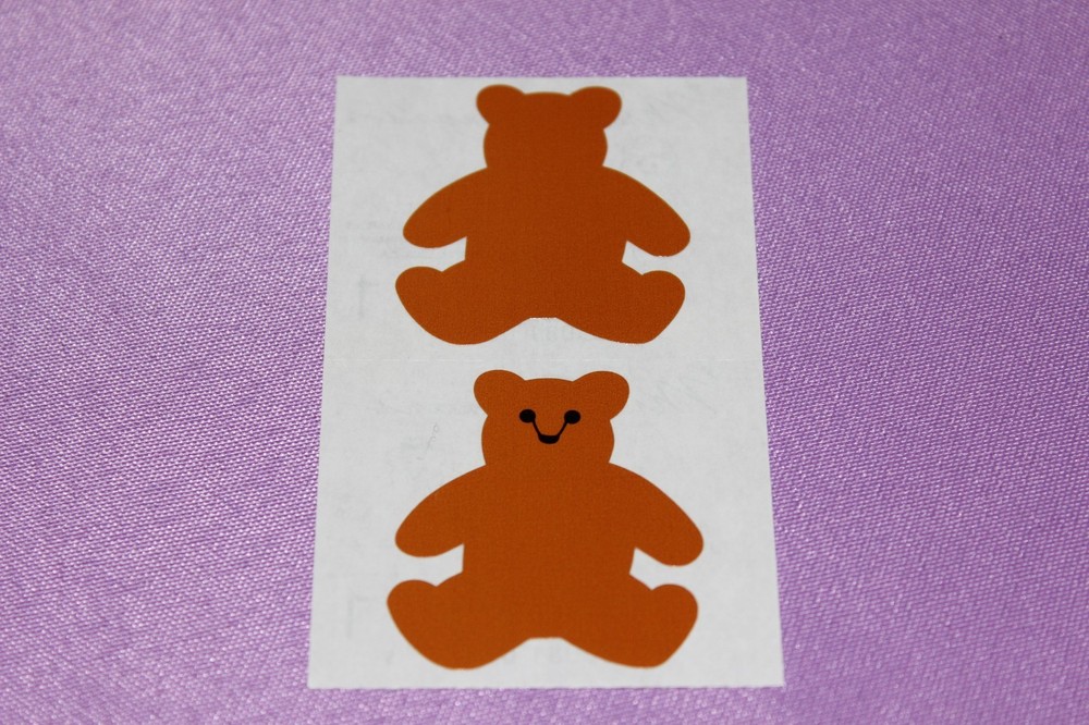 Mrs. Grossman’s RARE Module of Misprinted Vintage 1979 Teddy Bear Stickers!