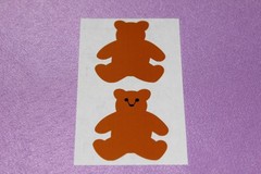 Mrs. Grossman’s RARE Module of Misprinted Vintage 1979 Teddy Bear Stickers!