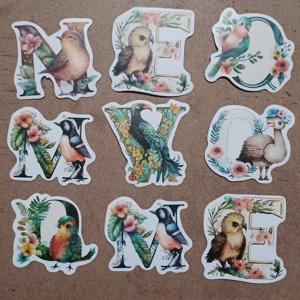 Birds Themed Stickers – Lot of 9