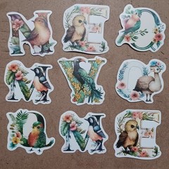 Birds Themed Stickers – Lot of 9