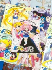 Sailor Moon #1, 17 pcs, stickers, waterproof, kawaii, Character
