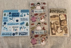 Scrapbooking Embellishments Including Velum Quotes & Creative Memories Stickers