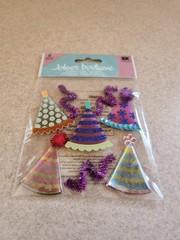 Jolee’s Boutique~Party Hats~Dimensional Stickers