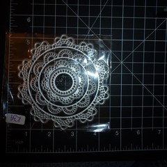 Nested lace circles wreath metal cutting dies cut cutter die