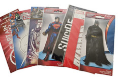 7- 6″ Justice League Large Stickers – Groot, Batman, Superman set of 7 new