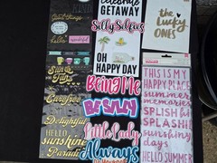 scrapbooking Titles lot 100+ pieces!!!! brand new ephemera!