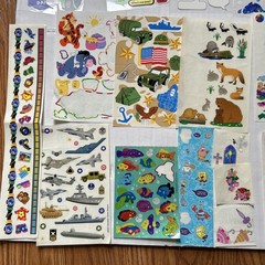 Partial Sticker Sheets & Mods Mrs Grossman, Stickomotomus, Sandylion, Meyer