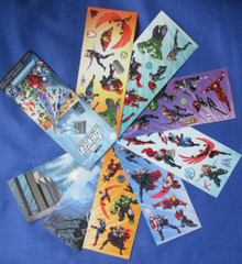 #35 NEW Lot-10 Boys Avengers Builder Pirate Batman Stickers Cardmaking Scrapbook