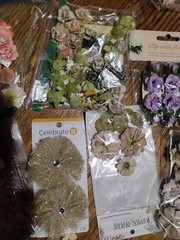 Lot Of Mini Crafting Flowers