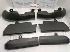 Mud Flap Delete Fit for Chevy Silverado 2500/3500 2020-2025,ABS No-Drill Mud …