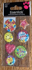 RARE KeepSake Essentials Happy Birthday Lets Celabrate Balloons Party Time Gifts