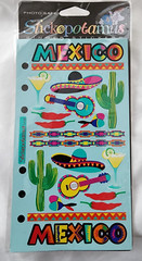 NEVER OPENED- 20yrs OLD! Stickopotamus Travel Sticker Scrapbooking – «Mexico»