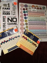 HUGE Lot of Words, Phrases Flowers Baby Safari Craft Stickers