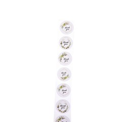 500pcs/roll Thank You Stickers for seal label Sealing decoration Sticke..X