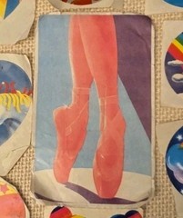 Vintage Lot of Lisa Frank 1980s Stickers Unicorns Rainbow Hearts Ballet Balloons