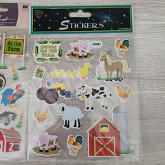 Lot Of Farm Animals Country Stickers Scrapbooking Arts Crafts