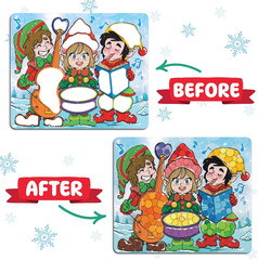 Christmas Special – Dot Stickers for Toddlers, Holiday Theme Dot Art Activity fo