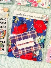 Scarlet Lime Planner Society Planner Tabs & Label Stickers Traveler’s Notebook