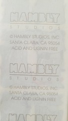 HAMBLY STUDIOS PRISMATIC STICKERS BABY FARM ANIMALS LAMB PIGLET CHICK CALF RARE