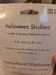 Vintage Halloween Black Cats Bats & Ghosts American Greetings Sticker Pack