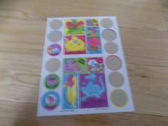 Vintage 80s NEW Stickers Troll Associates Reading Book Club School Christmas