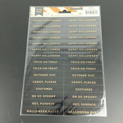 Halloween Stickers Scrapbook Lot Crafting Unused Sticker Sheets Various Brands