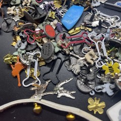 Lot: Craft Charms Shapes & Various Size Scrapbooking Making Memories Ephemera