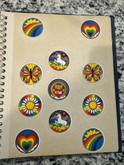 Vintage 1980s Sticker Book Album Lisa Frank Gremlins Scratch N Sniff And More