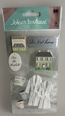 Cozy Home & Hobbies Scrapbook Stickers | Jolee’s Boutique | Dimensional House