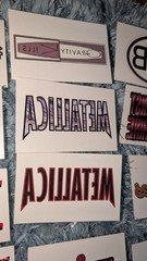 Vintage Rock Metal Band Temporary Tattoos Lot Of 16 Full Set – 1998