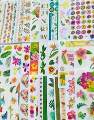 Bird plant Lot Stickers Planner Craft Scrapbook Variety mxd Themes | 979pcs