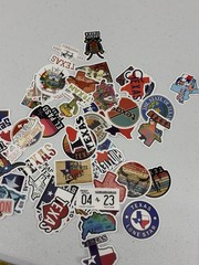 Texas Sticker Pack Various Designs and Sizes Cities And Humor