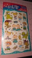 Vintage Rugrats Stickers Nickelodeon American Greetings 2 Sheets New Pack