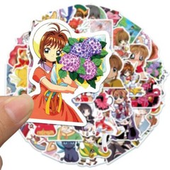 Cardcaptor Sakura Stickers Vinyl Decal Skateboard Laptop Luggage Pack Lot 50pcs