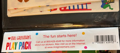 Mrs. Grossman’s Play Pack Bear House Stickers and Book 1979-2000!
